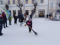 Вольск отметил зимний праздник с играми и чаепитием