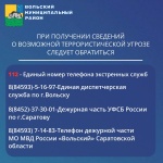 Действия при подозрении на распространение заведомо ложной информации террористического характера