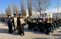 В Вольском военном институте материального обеспечения состоялся выпуск молодых офицеров