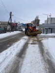 Подрядные организации дорожных служб в Вольском муниципальном районе находятся в полной готовности для организации расчистки дорог и тротуаров после снегопада